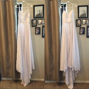 Custom Boho wedding dress - size 4